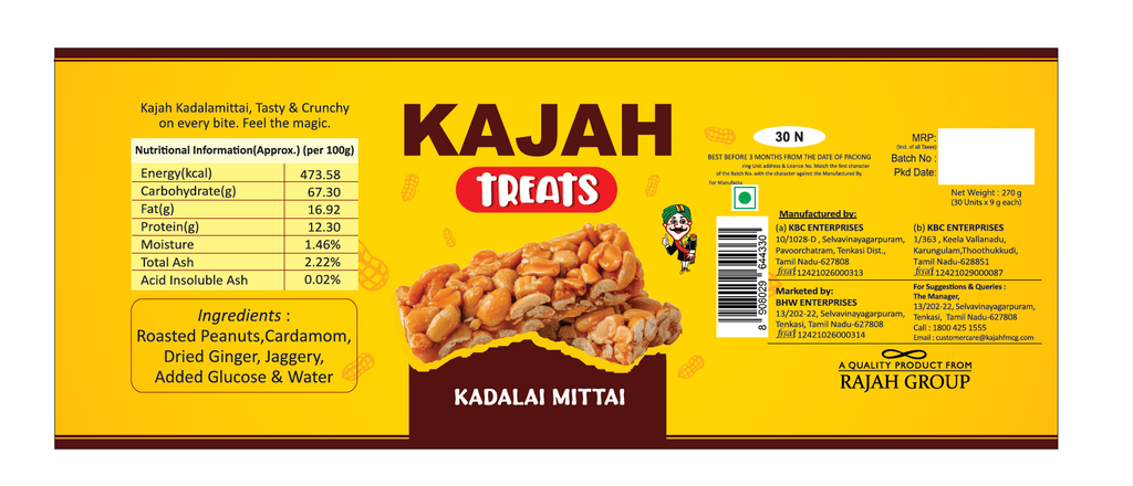 Kajah Treates Kadalai Mittai