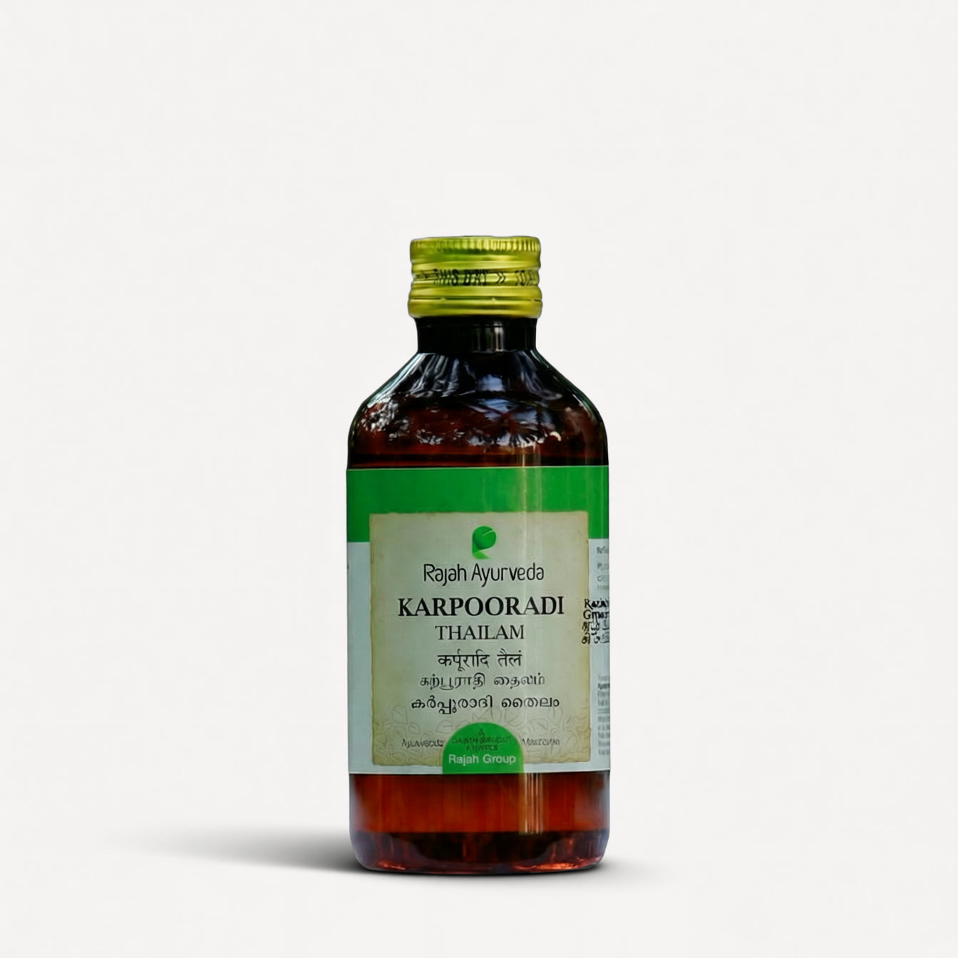 Karpooradi Thailam (200 ml) – Muscle Relaxant & Pain Relief Oil