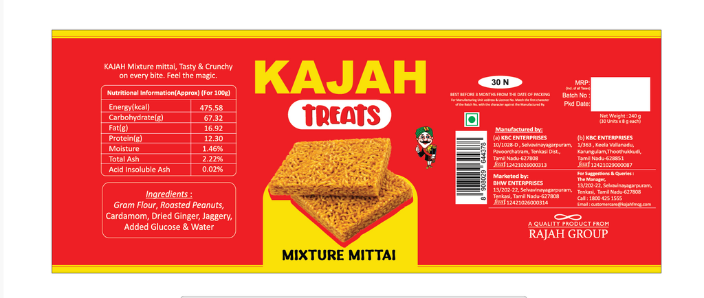 Kajah Treats Mixture Mittai