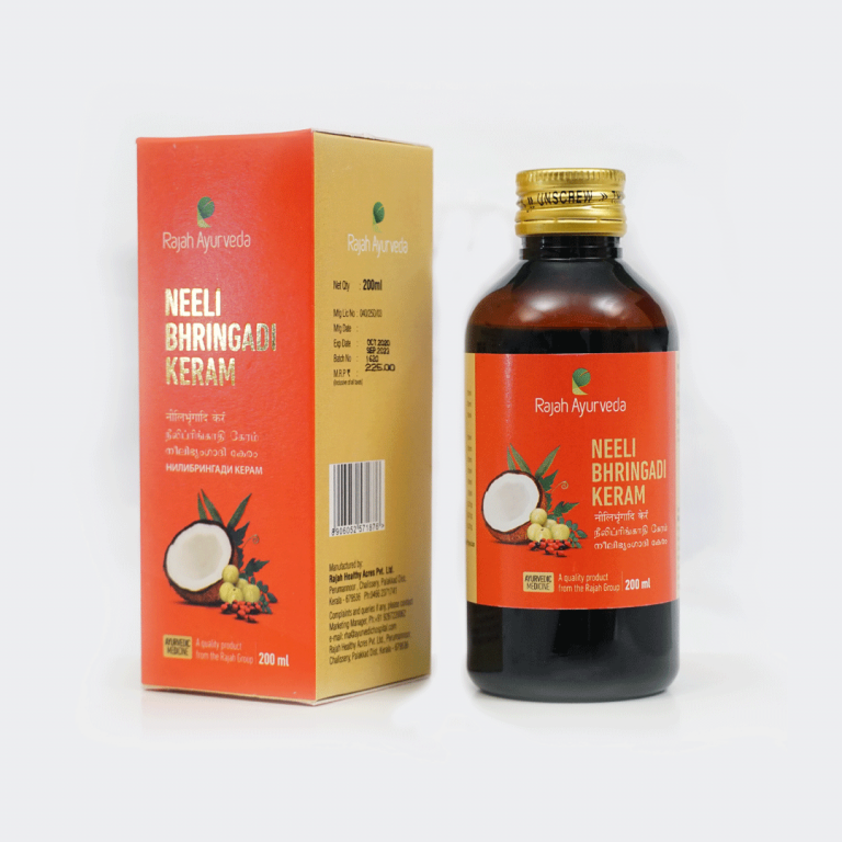 Rajah Ayurveda Neelibhringadi Keram Kerala Ayurveda Hair Oil Rajah Mart