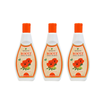 Rootz Shampoo 200ml Pack of 3